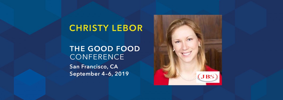 Christy lebor good food conference