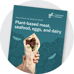 State of the industry report: plant-based meat, eggs, and dairy 2 Plant-based state of the industry report cover