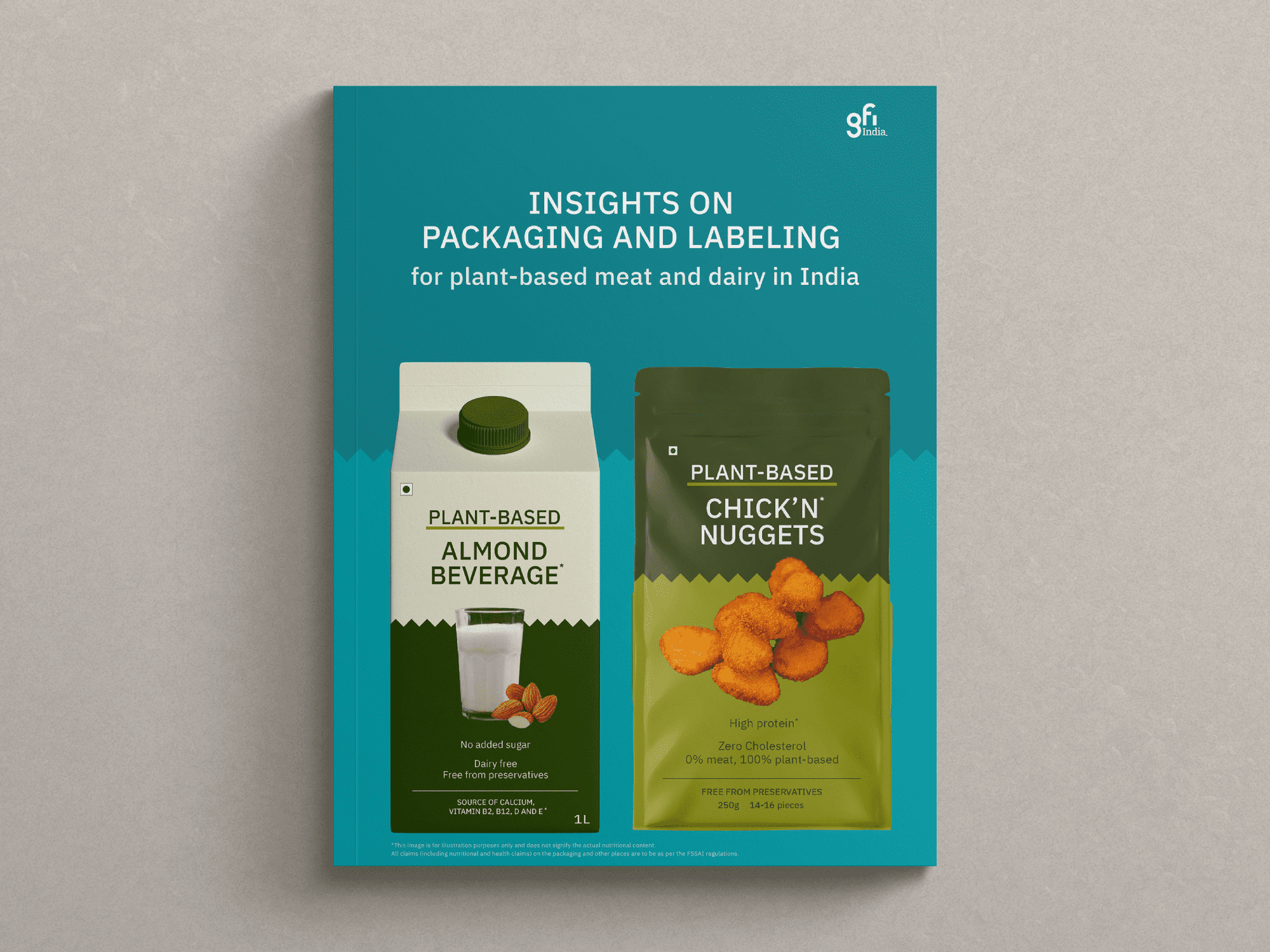 Insights on packaging and labeling for plant-based meat and dairy in india