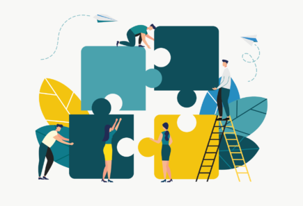 Scitech advisory board 10 Collaborative research concept illustration