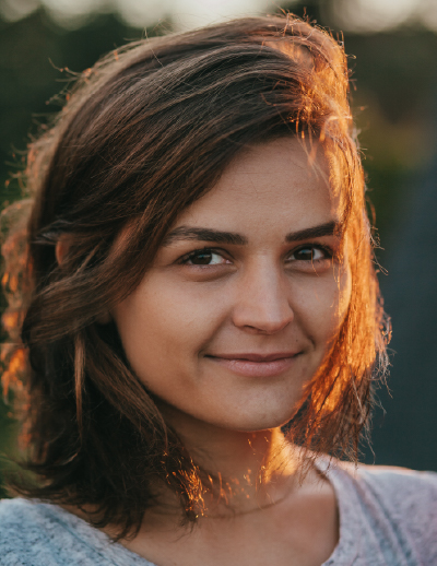 Headshot of Ela Madej, Co-founder & Partner at FIfty Years
