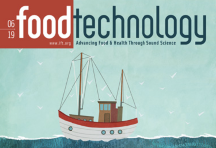 Food Technology cover image of an illustrated boat on water