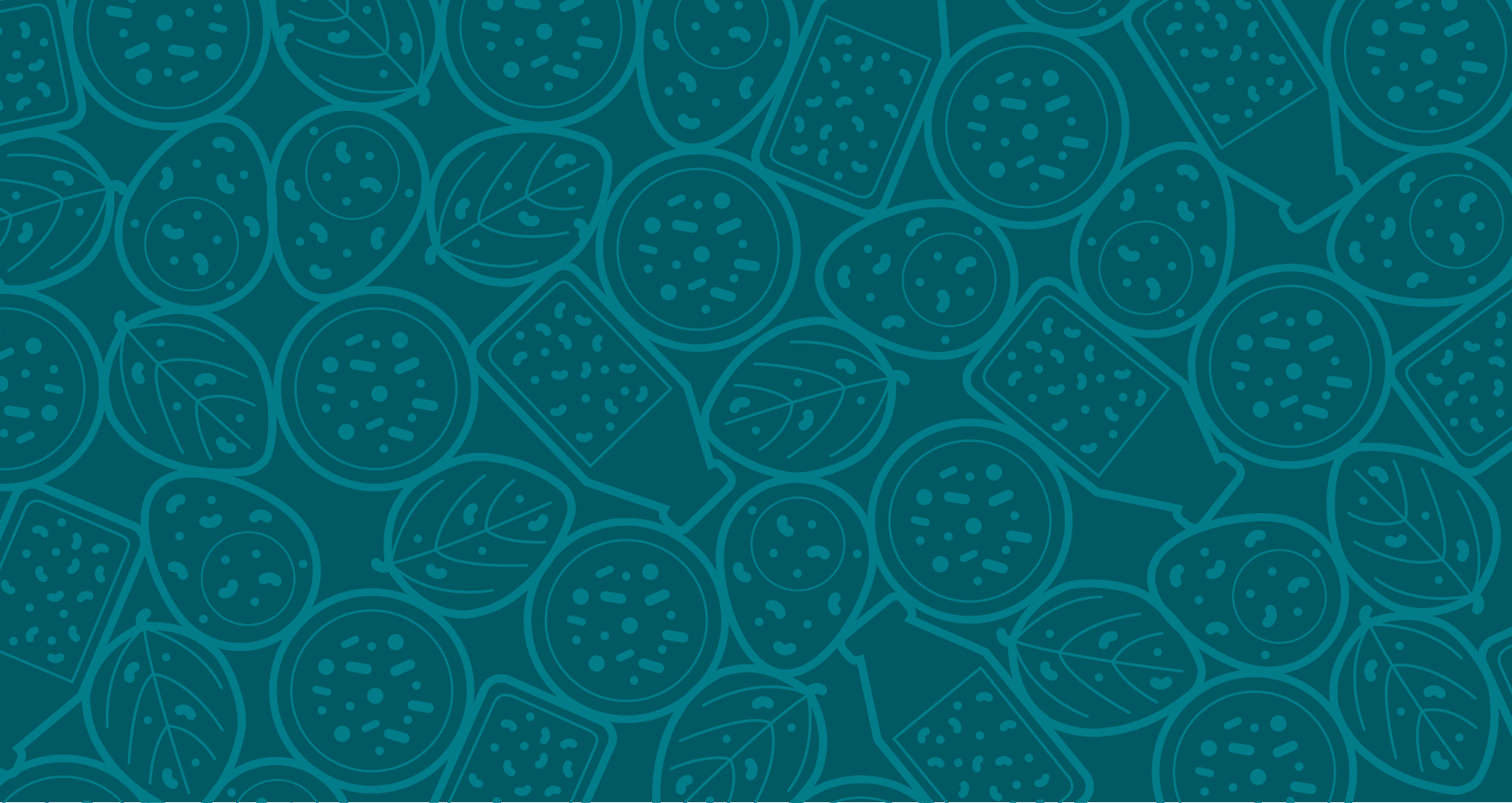 State of the industry report: plant-based meat, eggs, and dairy 1 Vector pattern of cells, leaves, and bottles