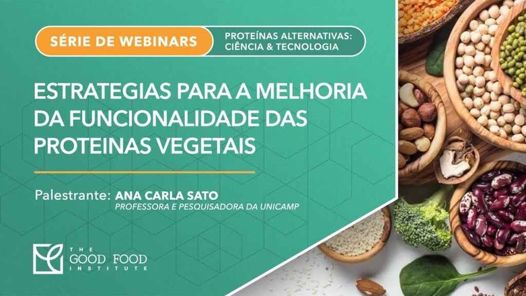 Cover slide for webinar presentation on cassava proteins for plant-based meat