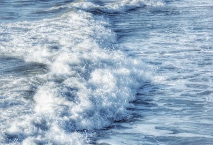 Monthly highlights 4 Ocean waves crashing together