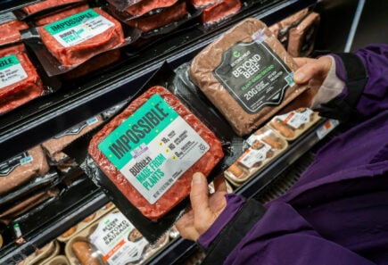 Plant-based meat sales spike by 23% when sold in meat aisles, shows study