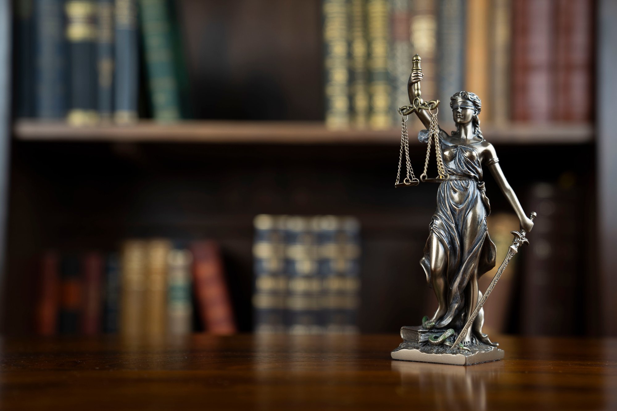 Lady justice with scale