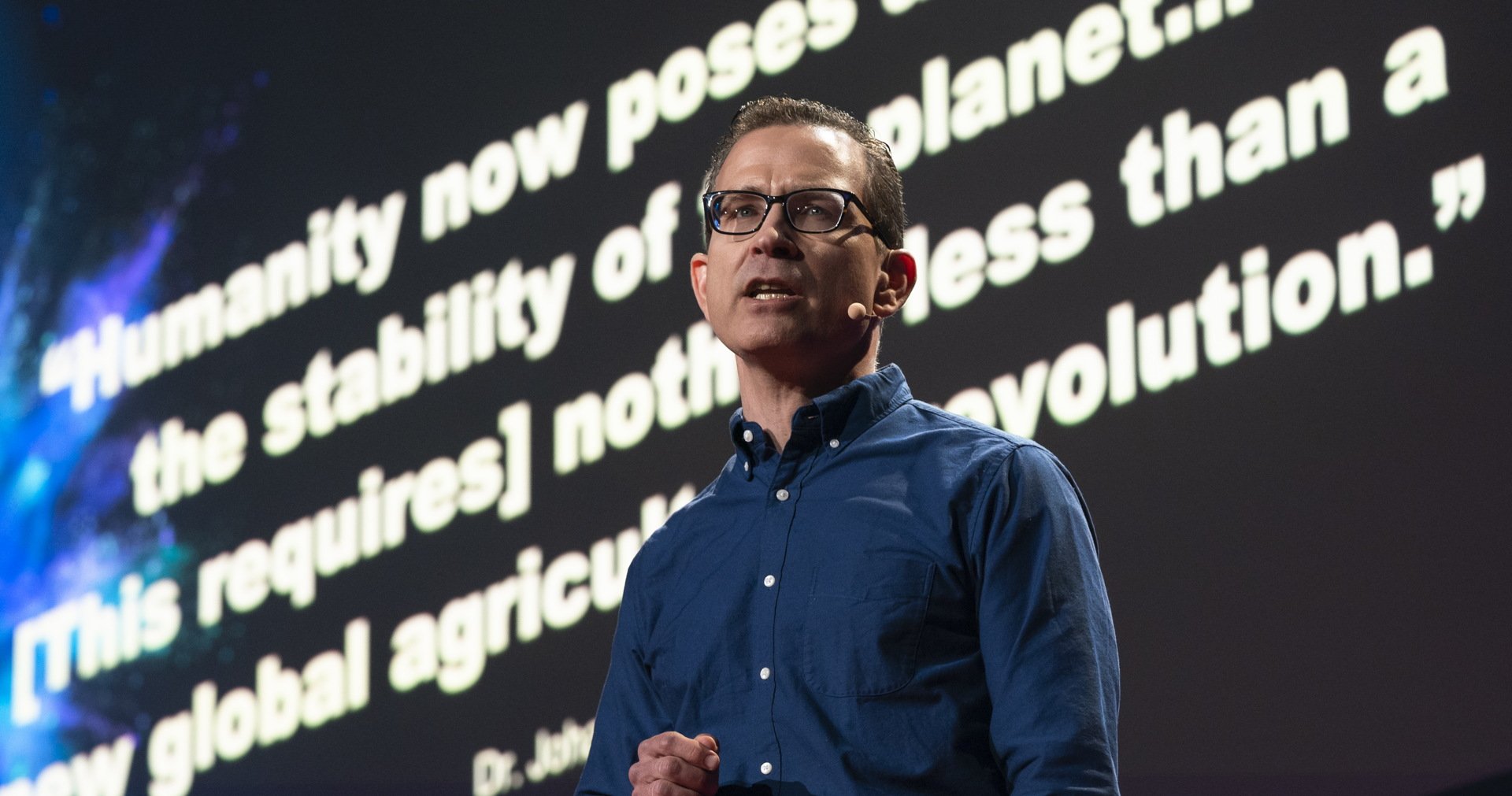 Gfi executive director bruce friedrich presenting at ted