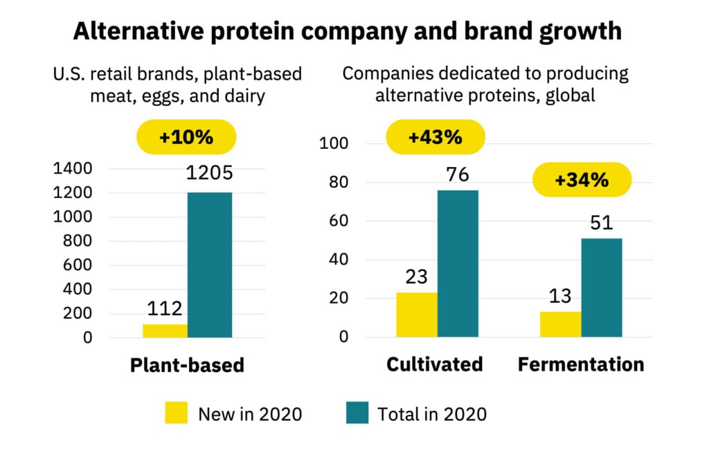 Nine Top Takeaways From Record Setting Year For Alt Protein Sales Investments And Company