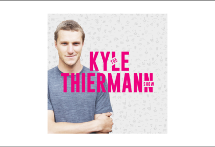 Logo for the kyle thiermann podcast