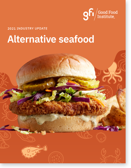 Alternative seafood industry update report cover