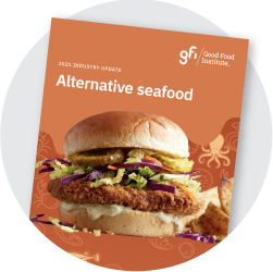 Alternative seafood industry update report cover