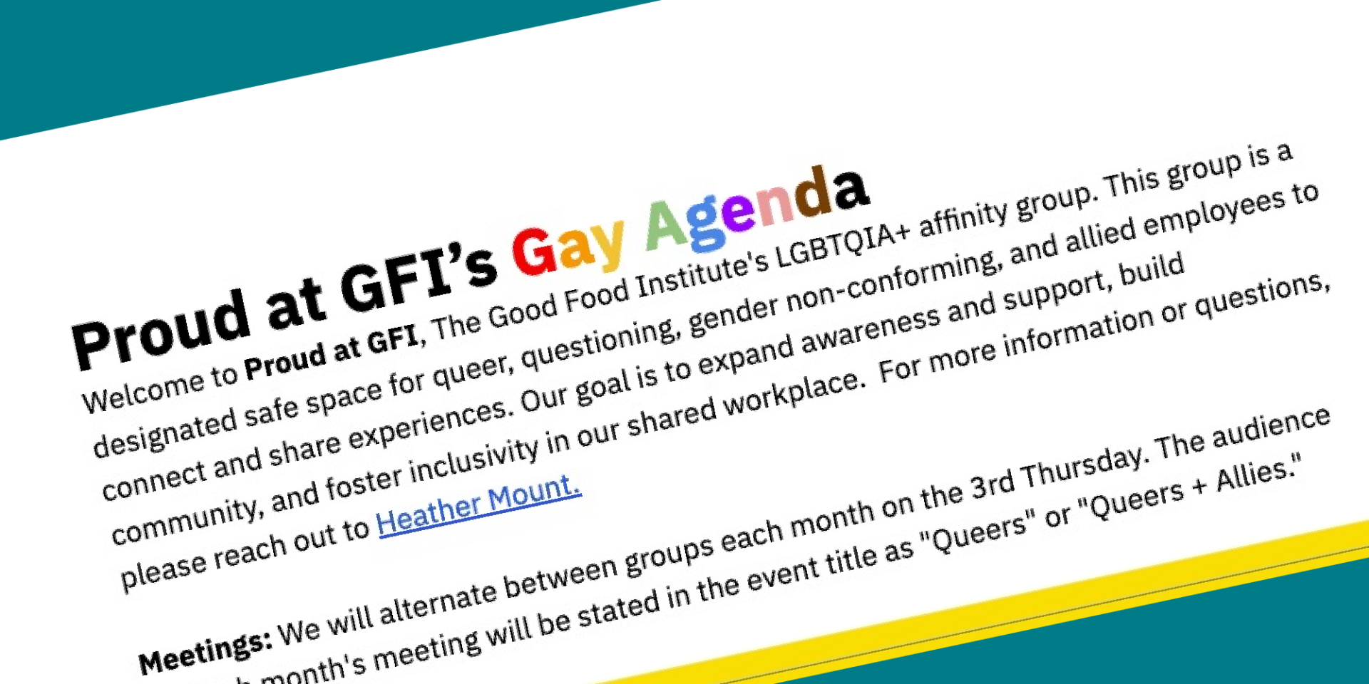 Screenshot of proud at gfi's agenda document