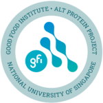 App map 23 National university of singapore alt protein project logo gradient solid badge