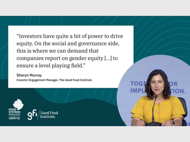 Sharyn murray speaks to the power of investors to drive equity