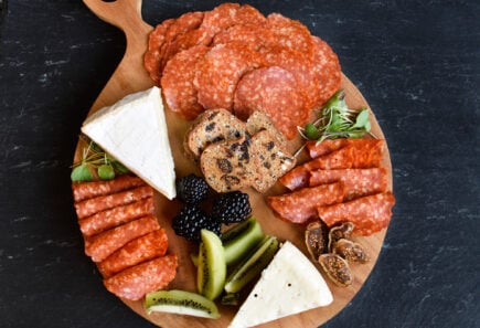 Cultivated meat media kit 5 A charcuterie board. Photo courtesy of mission barns.