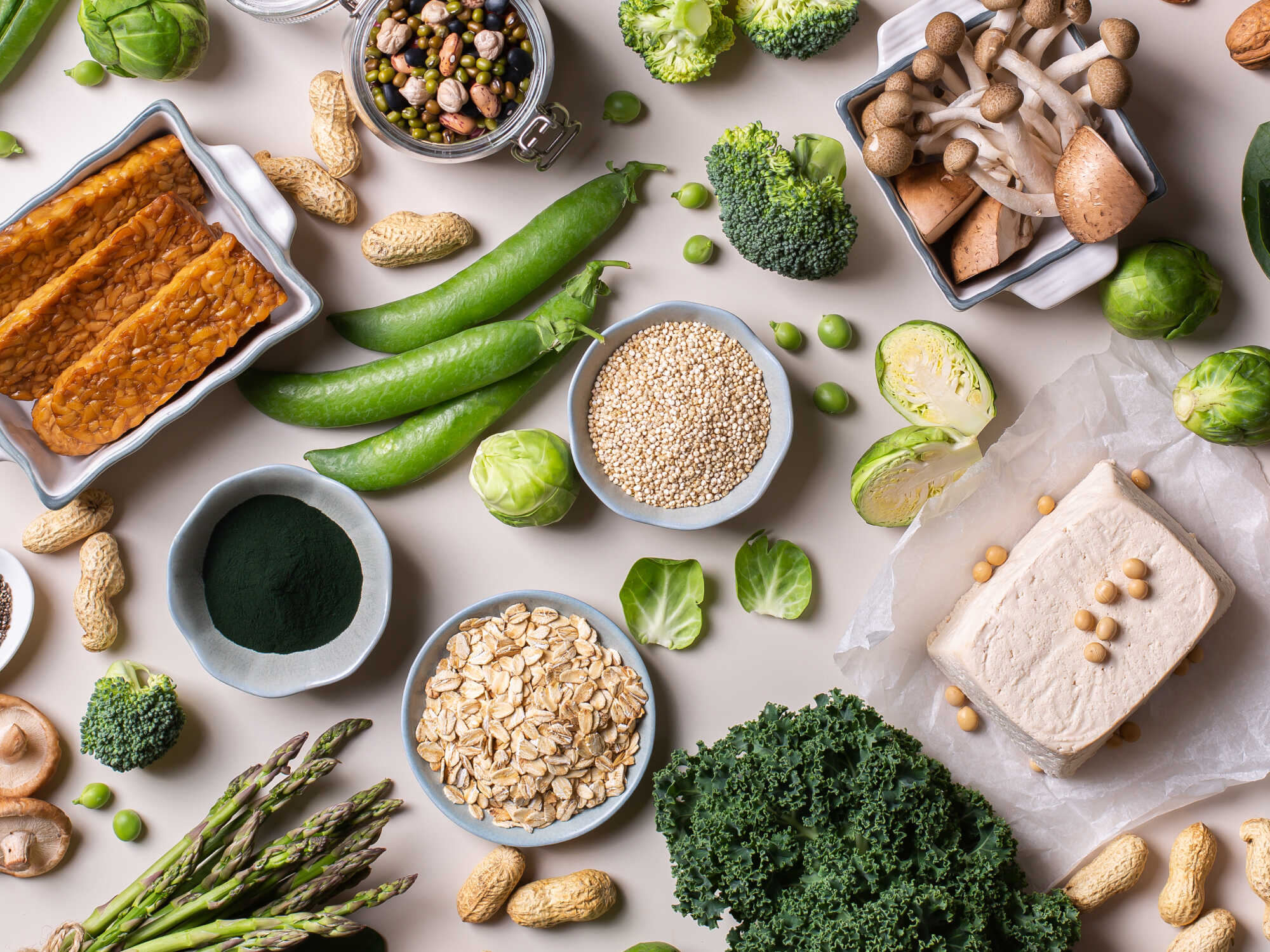 Our role in contributing to codex standards for alternative proteins 1 Assorted plant-based protein sources on a table