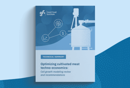 Ask gfi: alt protein careers 9 Cell growth modeling review for cultivated meat production