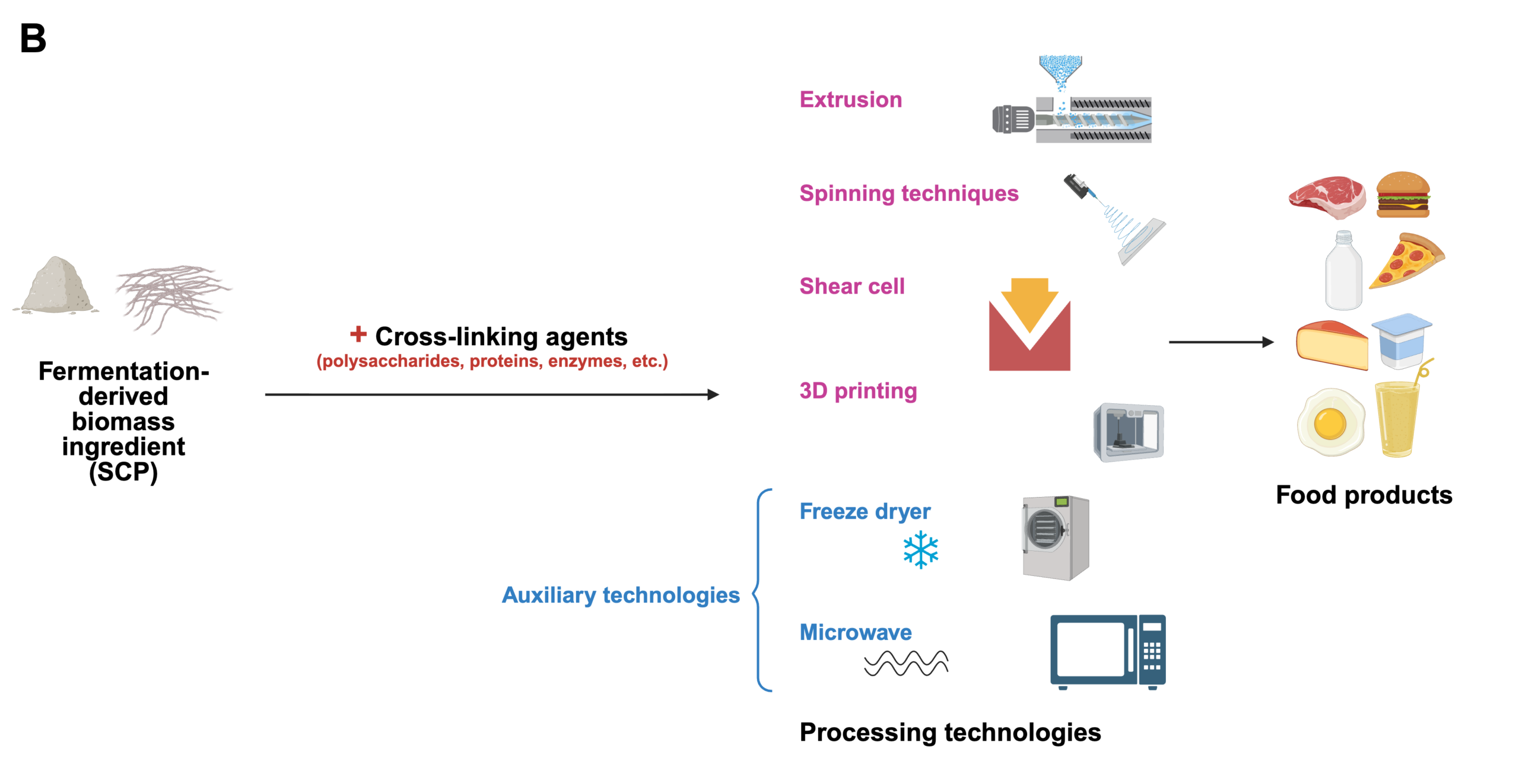 Flow diagrams of fermentation-derived ap manufacture and formulation