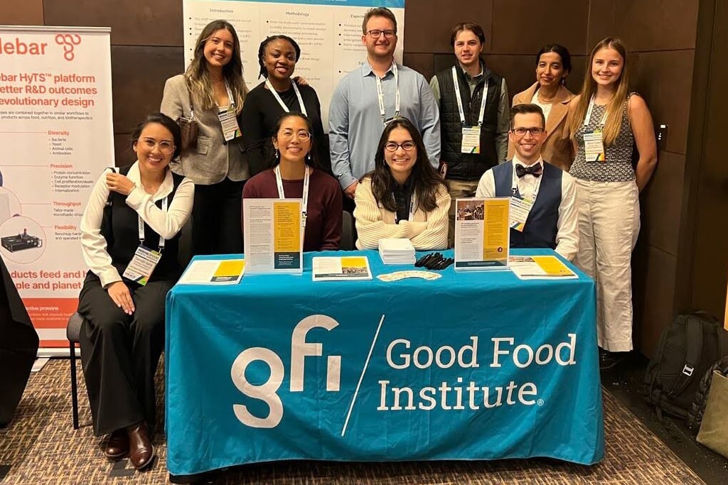 At the bridge2food north american symposium with alt protein project leaders