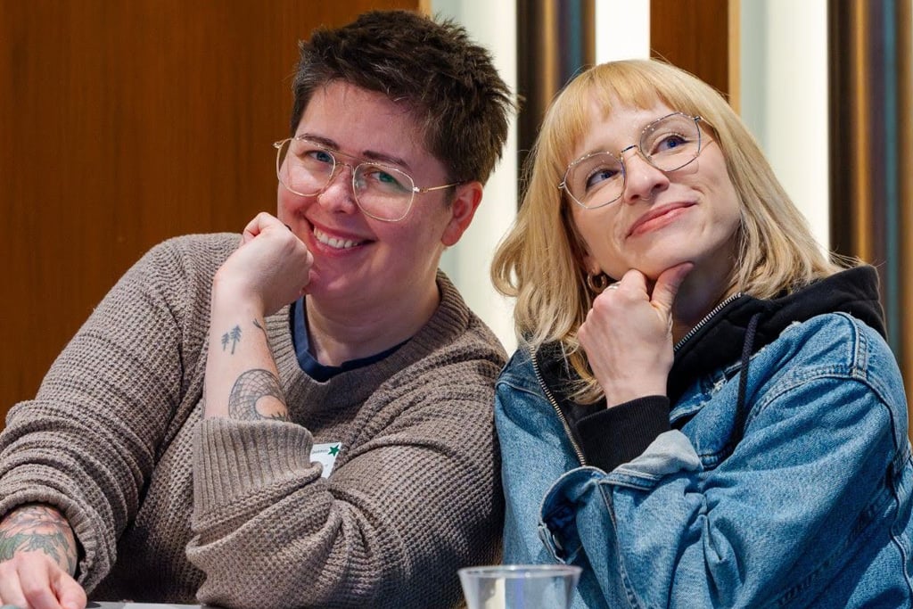 Double the heathers, double the communications fun!